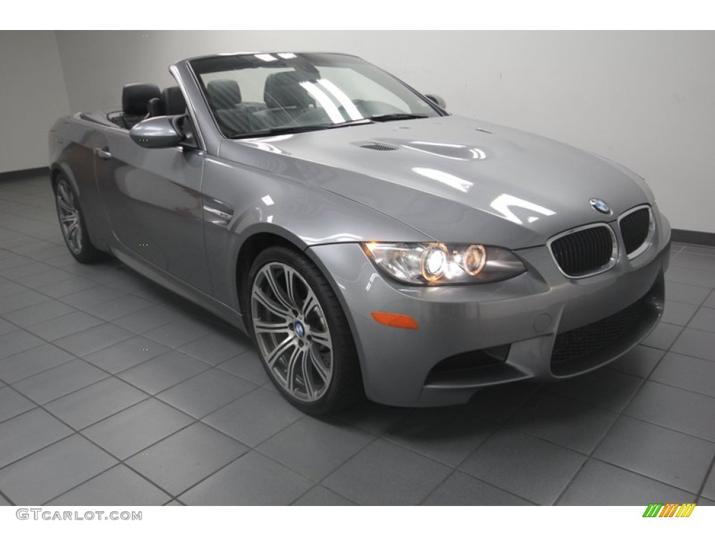 Space Gray Metallic 2012 BMW M3 Convertible Exterior Photo #81814758