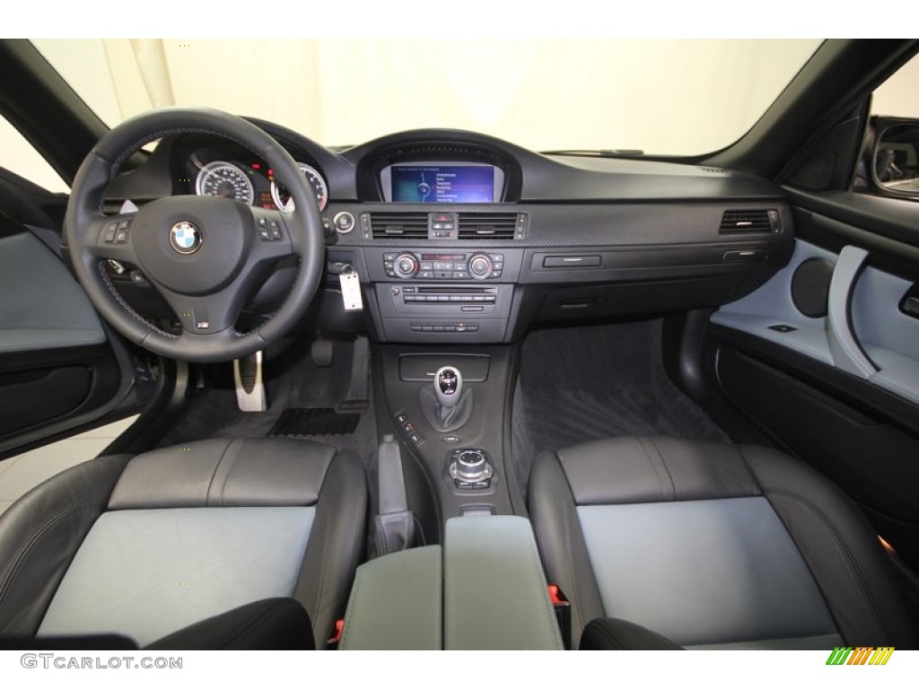 2012 BMW M3 Convertible Palladium Silver/Black/Black Dashboard Photo #81814827