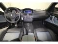 Palladium Silver/Black/Black 2012 BMW M3 Convertible Dashboard