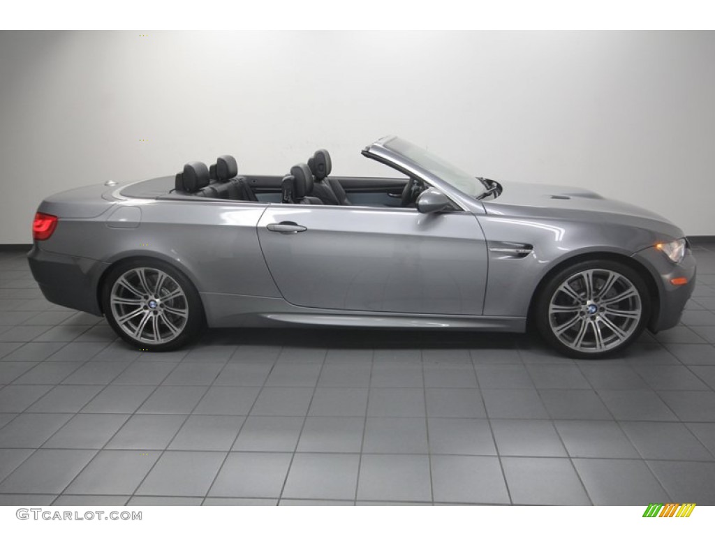 Space Gray Metallic 2012 BMW M3 Convertible Exterior Photo #81814897