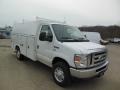 Oxford White - E Series Cutaway E350 Commercial Utility Truck Photo No. 2