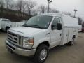 Oxford White - E Series Cutaway E350 Commercial Utility Truck Photo No. 4