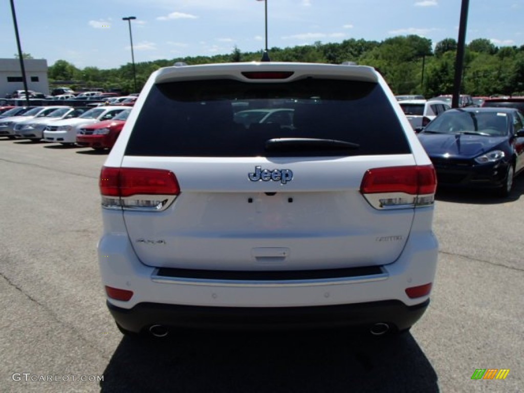 2014 Grand Cherokee Limited 4x4 - Bright White / New Zealand Black/Light Frost photo #7