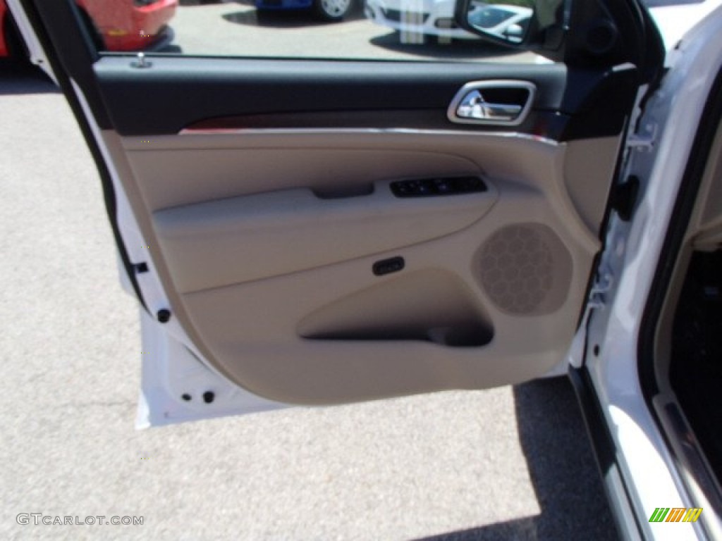 2014 Grand Cherokee Limited 4x4 - Bright White / New Zealand Black/Light Frost photo #12