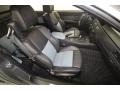 2012 BMW M3 Palladium Silver/Black/Black Interior Front Seat Photo