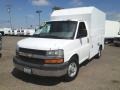 Summit White - Express 3500 Cutaway Moving Truck Photo No. 8