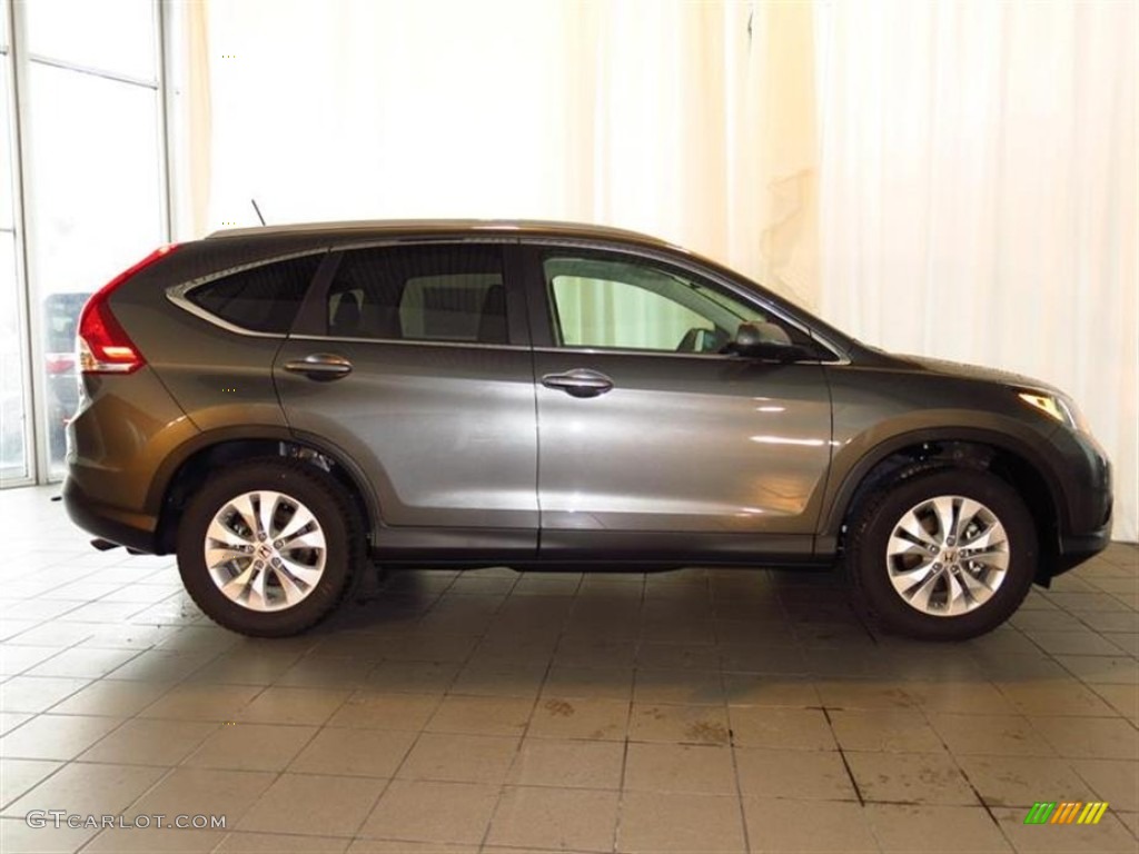2013 CR-V EX-L - Polished Metal Metallic / Gray photo #2