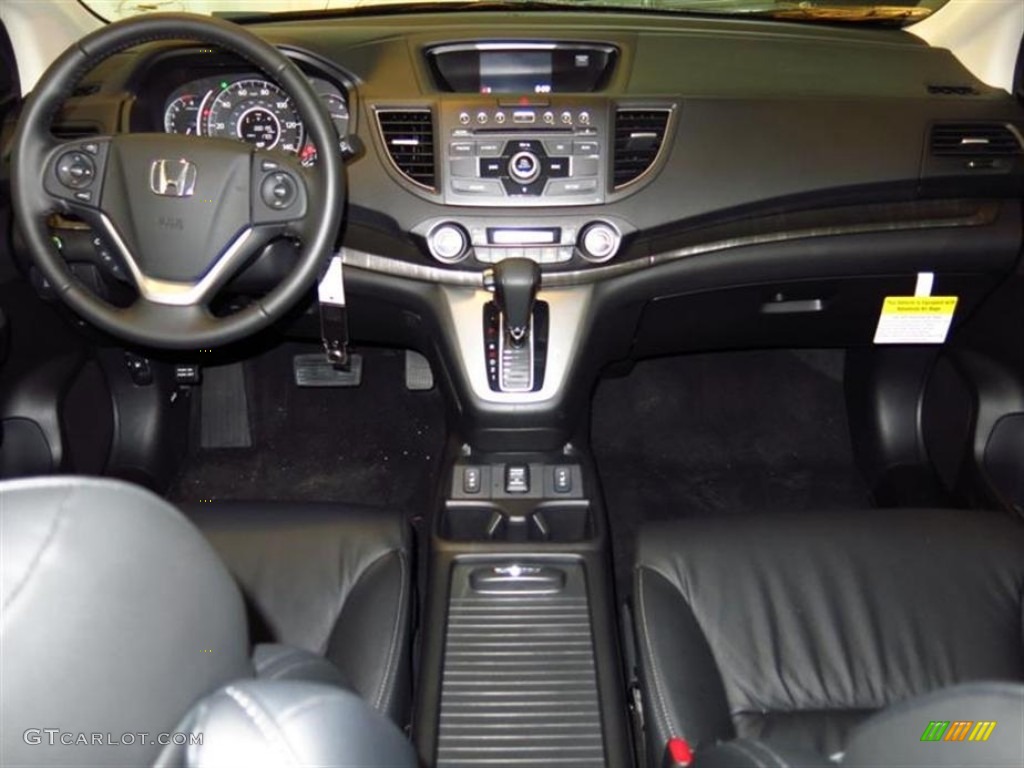 2013 CR-V EX-L - Urban Titanium Metallic / Black photo #4