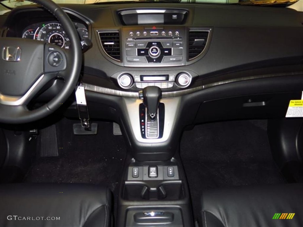 2013 CR-V EX-L - Urban Titanium Metallic / Black photo #6