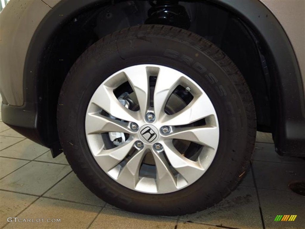 2013 CR-V EX-L - Urban Titanium Metallic / Black photo #9