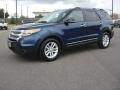 Dark Pearl Blue Metallic - Explorer XLT EcoBoost Photo No. 2