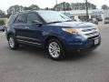 Dark Pearl Blue Metallic - Explorer XLT EcoBoost Photo No. 9