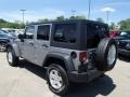 2013 Billet Silver Metallic Jeep Wrangler Unlimited Sport S 4x4  photo #8