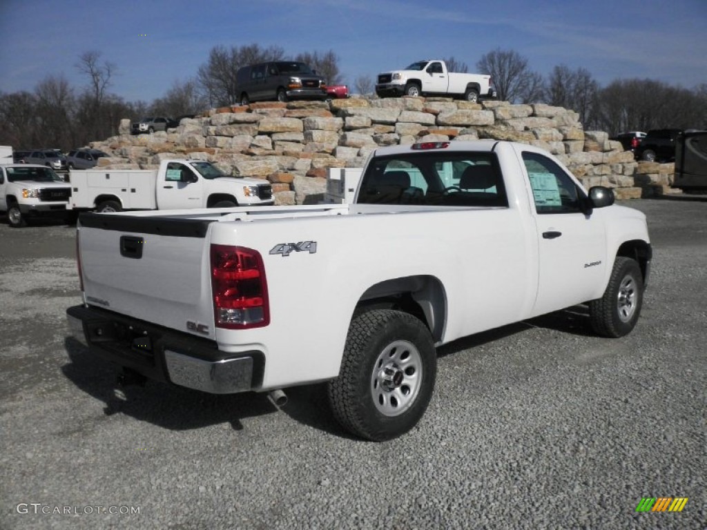 2013 Sierra 1500 Regular Cab 4x4 - Summit White / Ebony photo #17