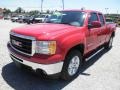 2010 Fire Red GMC Sierra 1500 SLT Extended Cab 4x4  photo #3