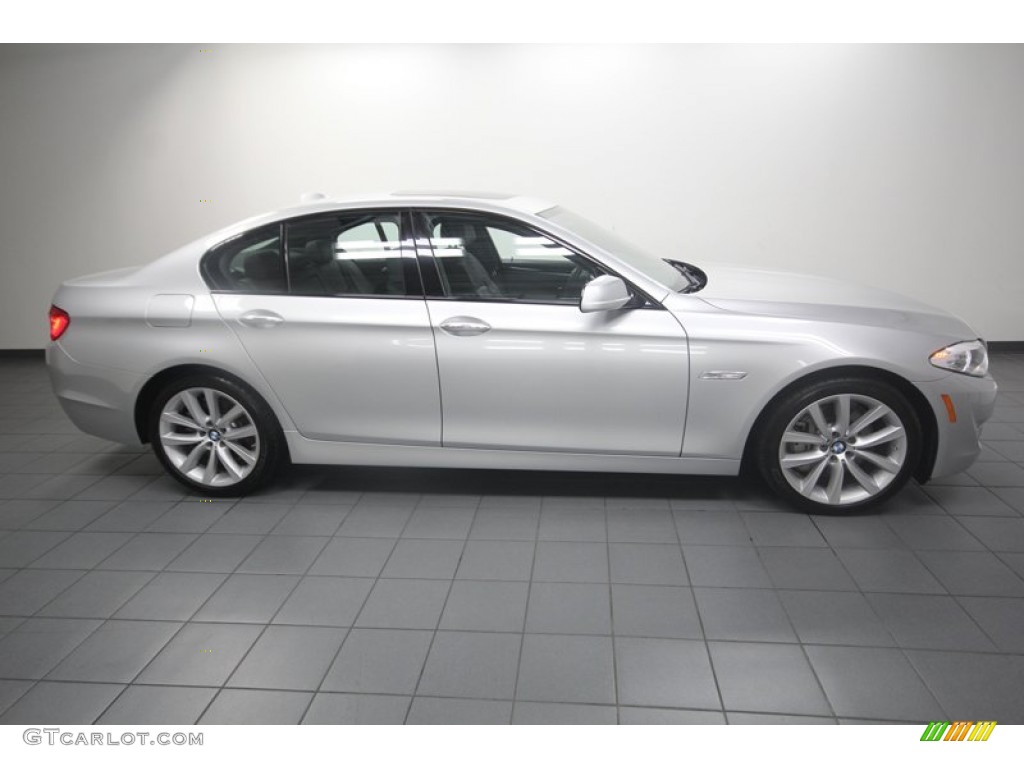 Titanium Silver Metallic 2012 BMW 5 Series 535i Sedan Exterior Photo #81820566