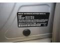 354: Titanium Silver Metallic 2012 BMW 5 Series 535i Sedan Color Code
