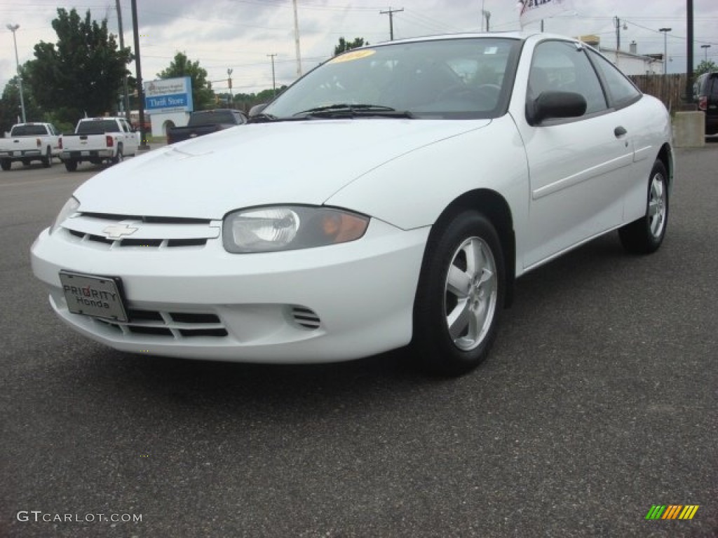2004 Cavalier LS Coupe - Summit White / Graphite photo #1