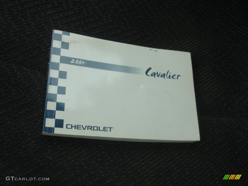 2004 Cavalier LS Coupe - Summit White / Graphite photo #25