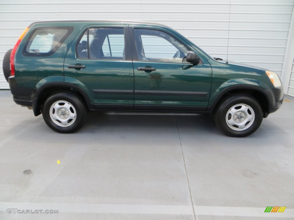 2003 CR-V LX - Clover Green Pearl / Saddle photo #3