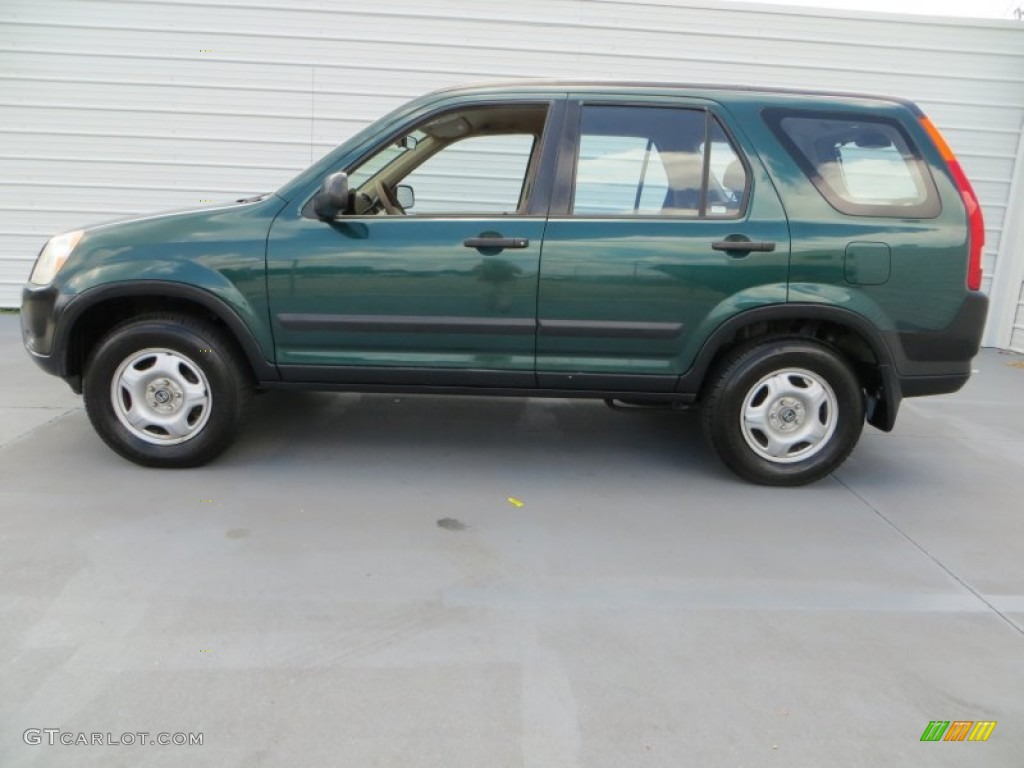 2003 CR-V LX - Clover Green Pearl / Saddle photo #6