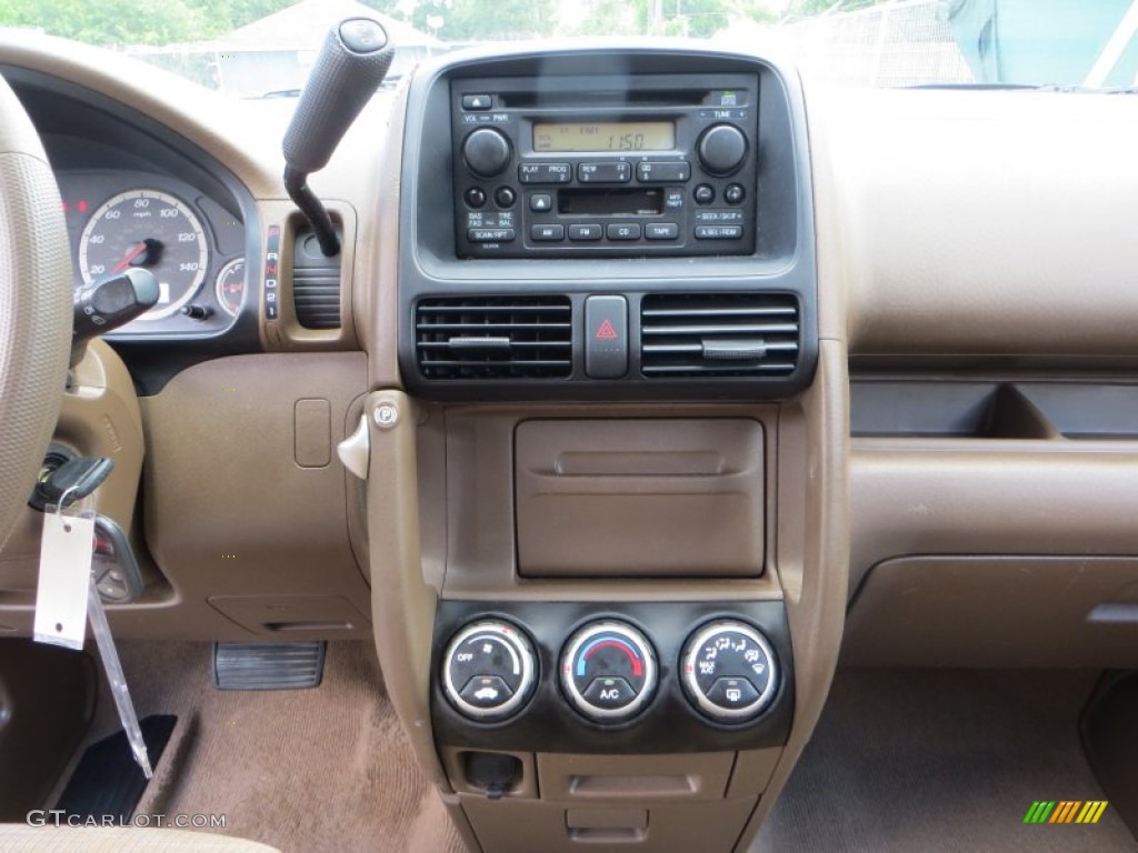 2003 CR-V LX - Clover Green Pearl / Saddle photo #33
