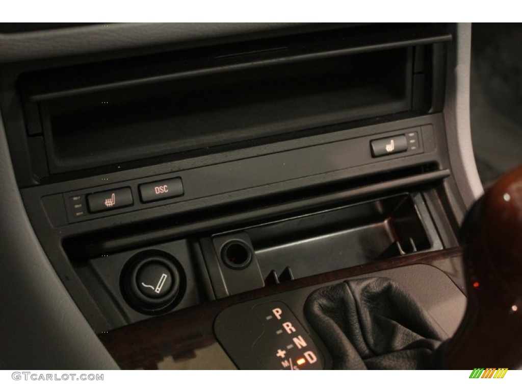 2001 3 Series 330i Coupe - Titanium Silver Metallic / Grey photo #12