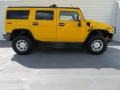 2003 Yellow Hummer H2 SUV  photo #3