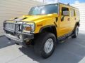 2003 Yellow Hummer H2 SUV  photo #7