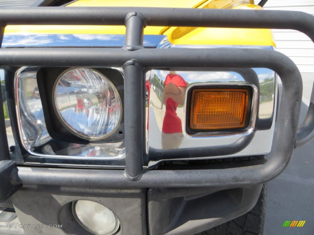 2003 H2 SUV - Yellow / Wheat photo #9