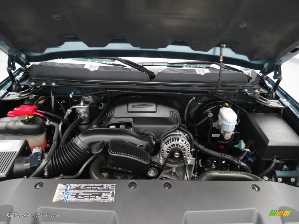 2011 Silverado 1500 LT Extended Cab - Blue Granite Metallic / Light Titanium/Ebony photo #10