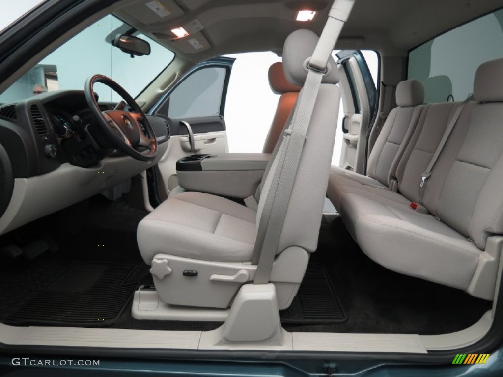2011 Silverado 1500 LT Extended Cab - Blue Granite Metallic / Light Titanium/Ebony photo #12