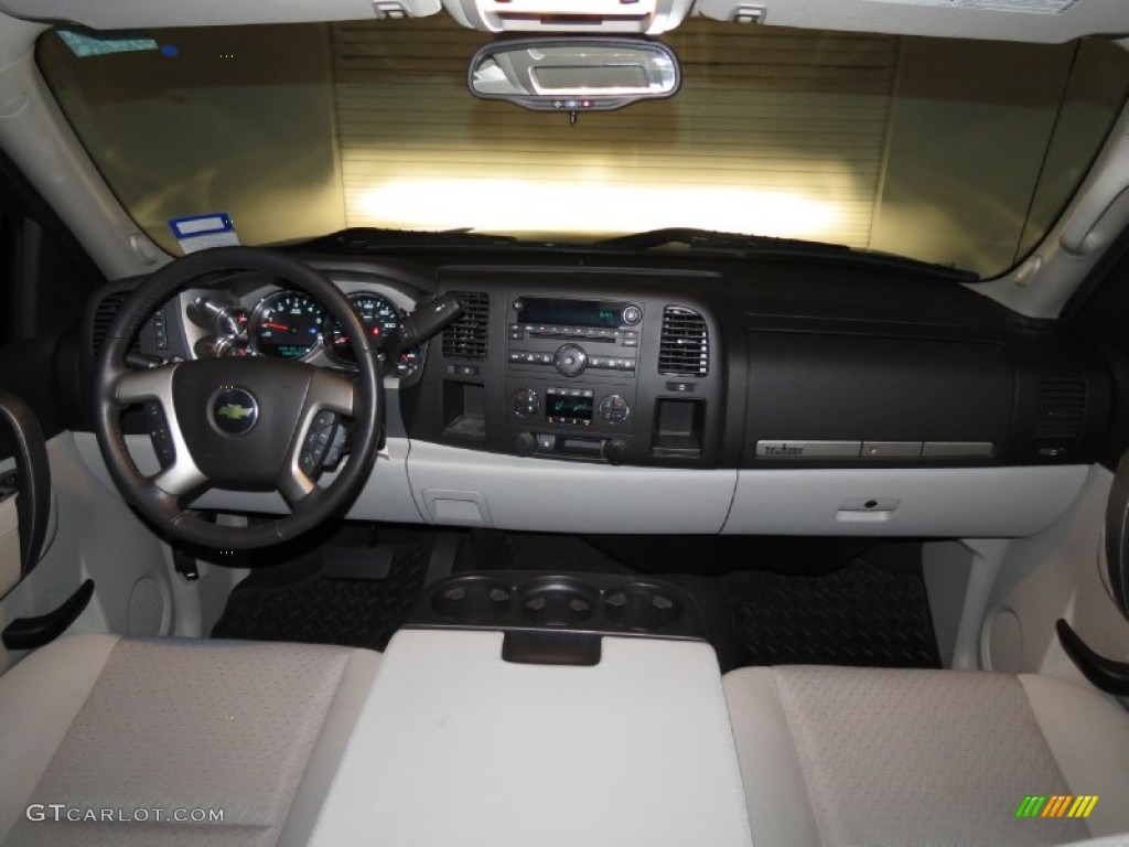 2011 Silverado 1500 LT Extended Cab - Blue Granite Metallic / Light Titanium/Ebony photo #15