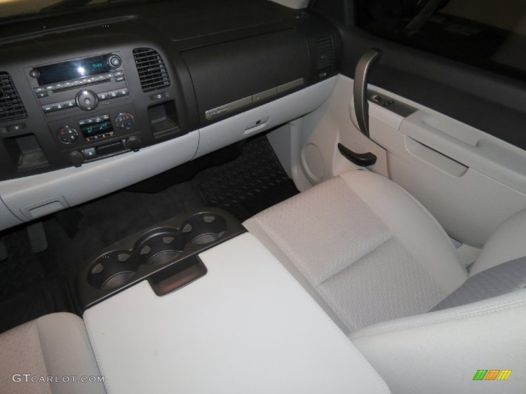 2011 Silverado 1500 LT Extended Cab - Blue Granite Metallic / Light Titanium/Ebony photo #17
