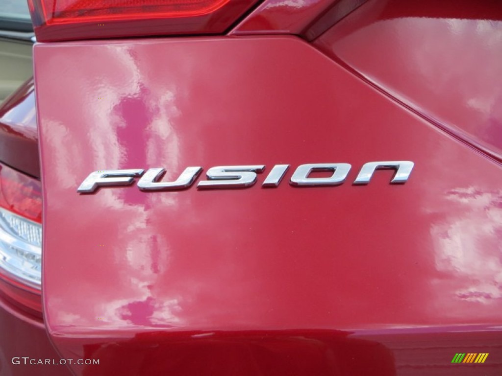 2013 Fusion SE 1.6 EcoBoost - Ruby Red Metallic / Dune photo #14