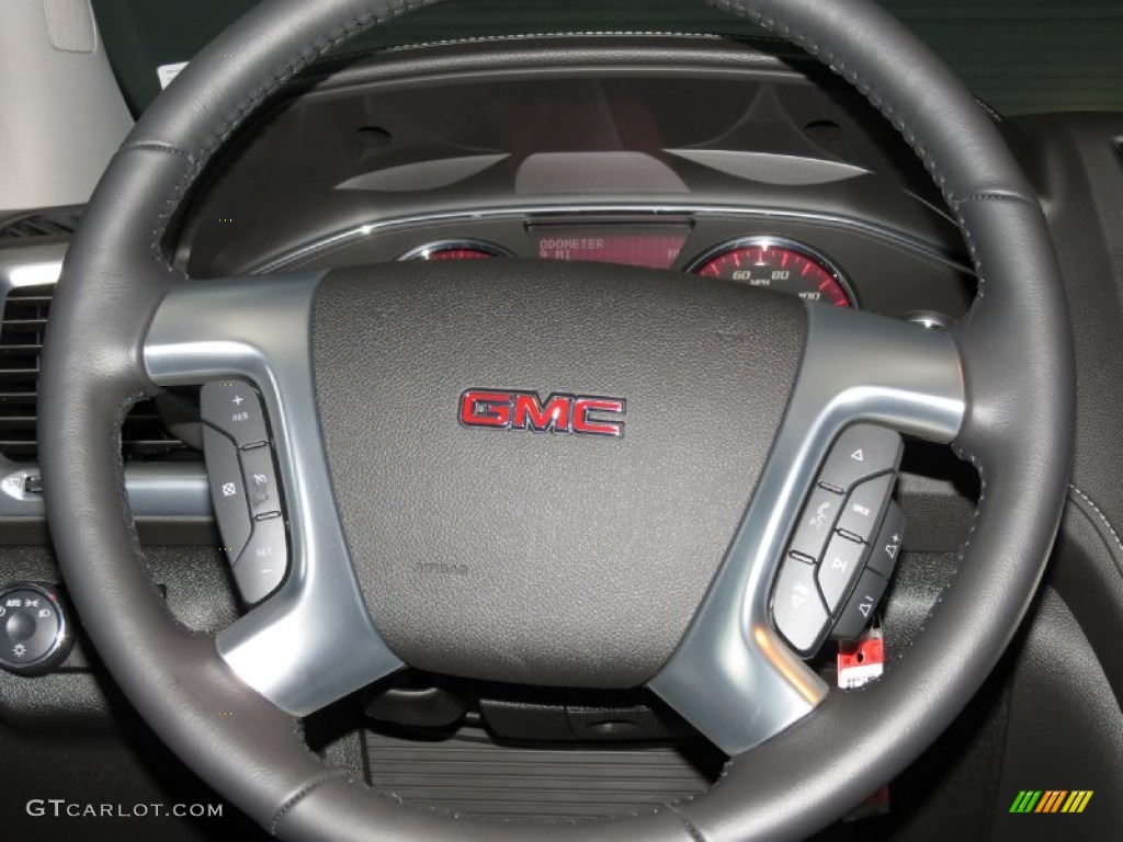 2013 Sierra 1500 SLE Crew Cab - Summit White / Ebony photo #4