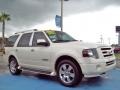 2008 White Sand Tri Coat Ford Expedition Limited 4x4  photo #7