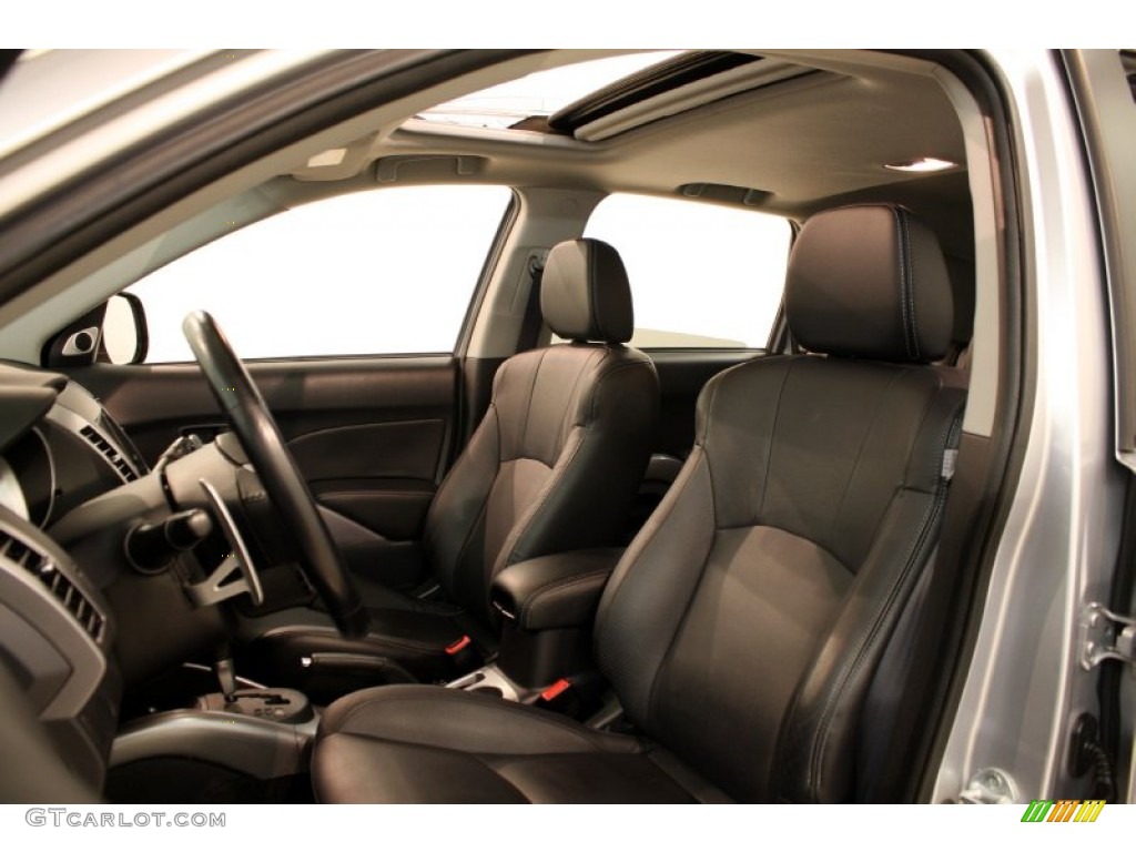 2008 Mitsubishi Outlander XLS Front Seat Photo #81828386