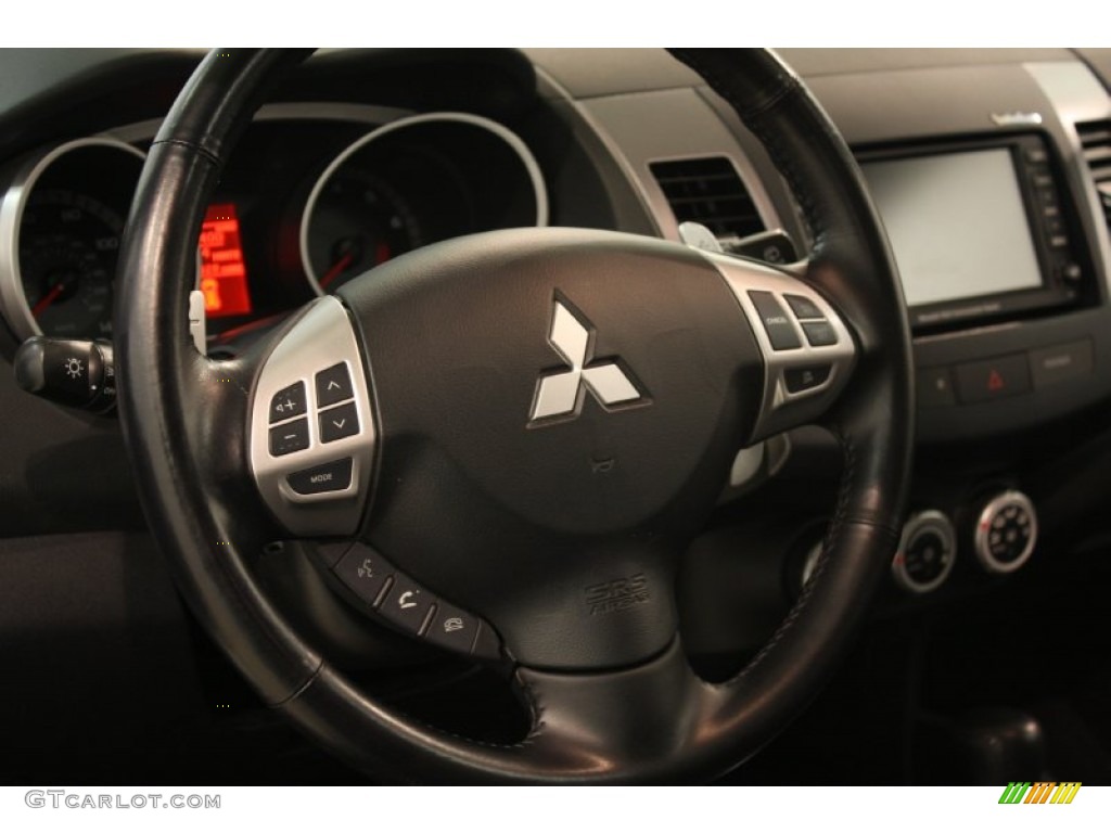 2008 Mitsubishi Outlander XLS Steering Wheel Photos