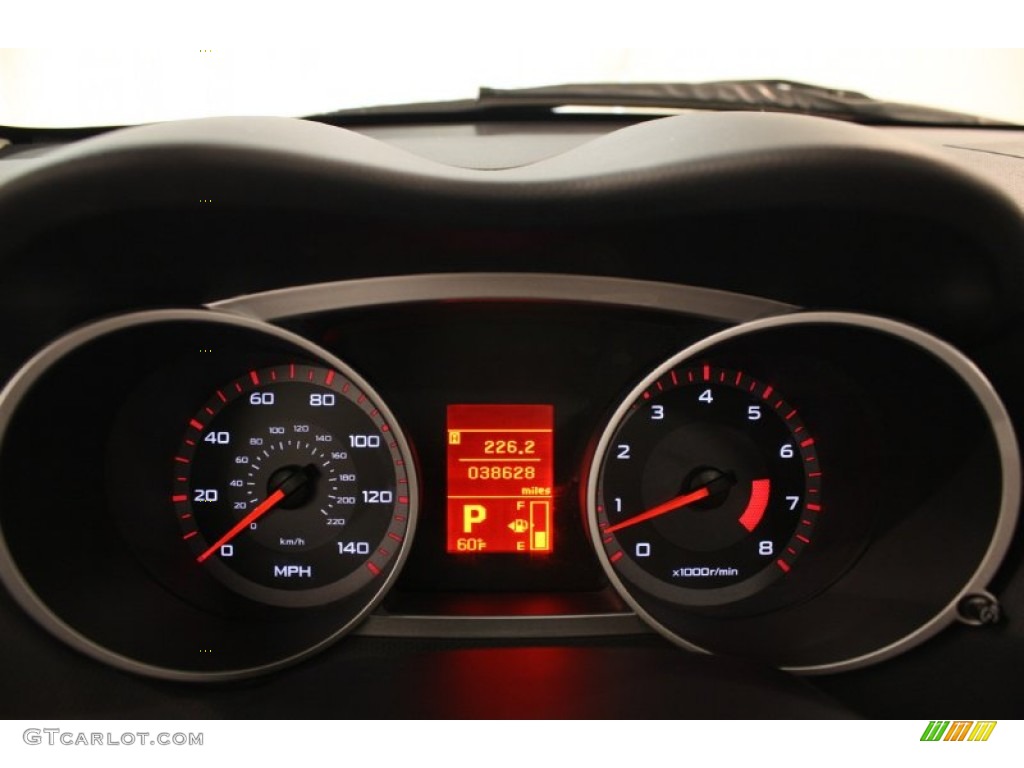 2008 Mitsubishi Outlander XLS Gauges Photo #81828429