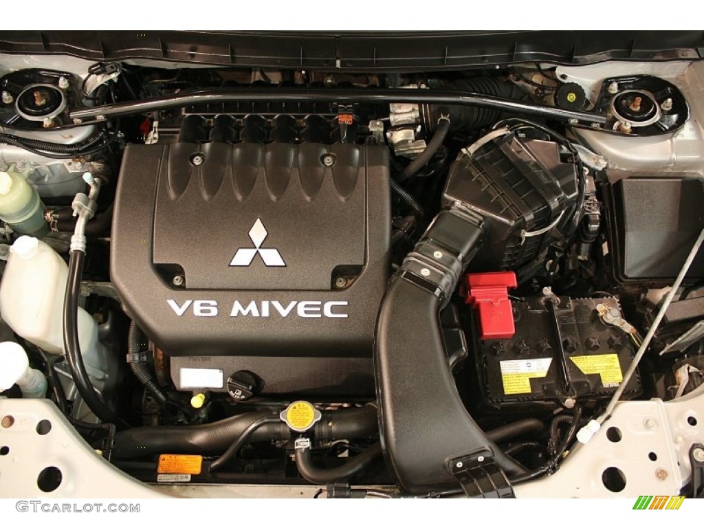 2008 Mitsubishi Outlander XLS 3.0 Liter SOHC 24 Valve MIVEC V6 Engine Photo #81828584