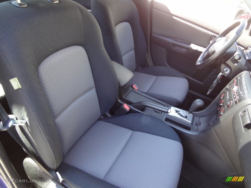 2006 MAZDA3 i Sedan - Strato Blue Mica / Black photo #10
