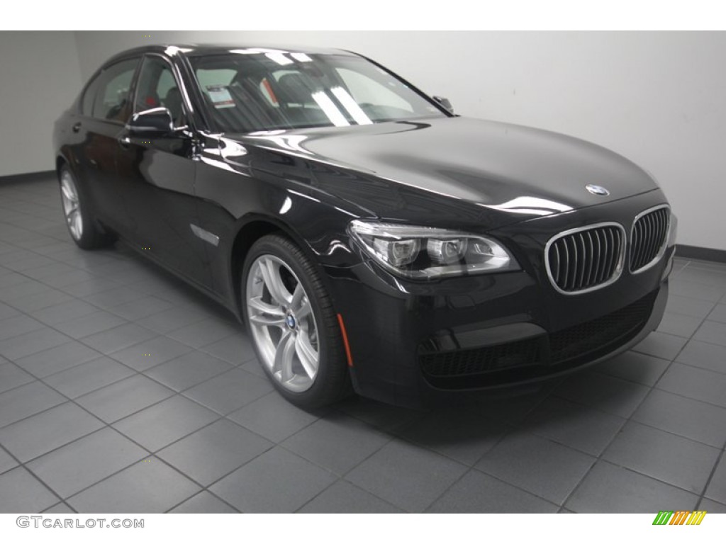 2013 7 Series 750Li Sedan - Black Sapphire Metallic / Black photo #1