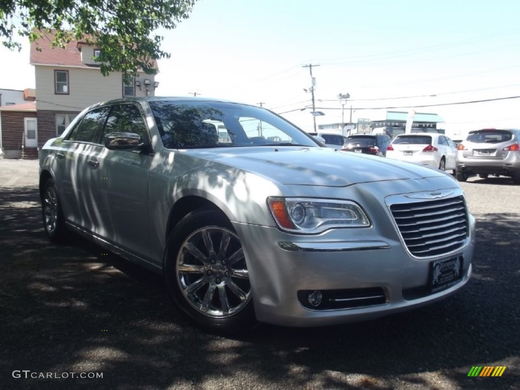 2012 300 Limited - Bright Silver Metallic / Black photo #2