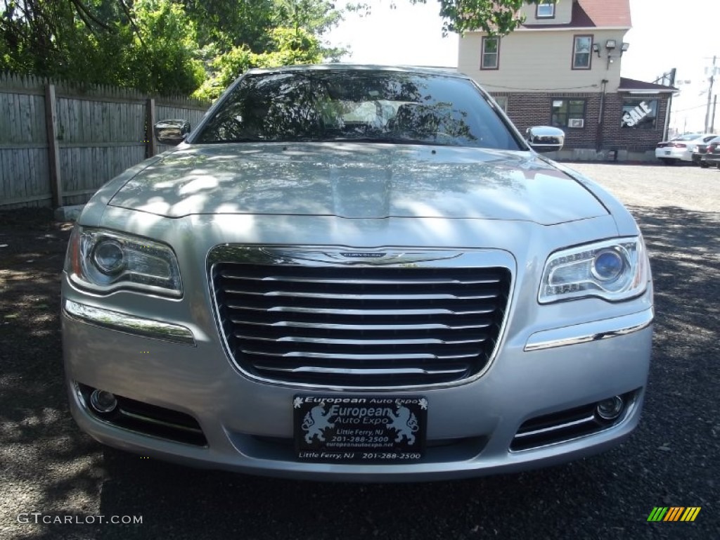 2012 300 Limited - Bright Silver Metallic / Black photo #3