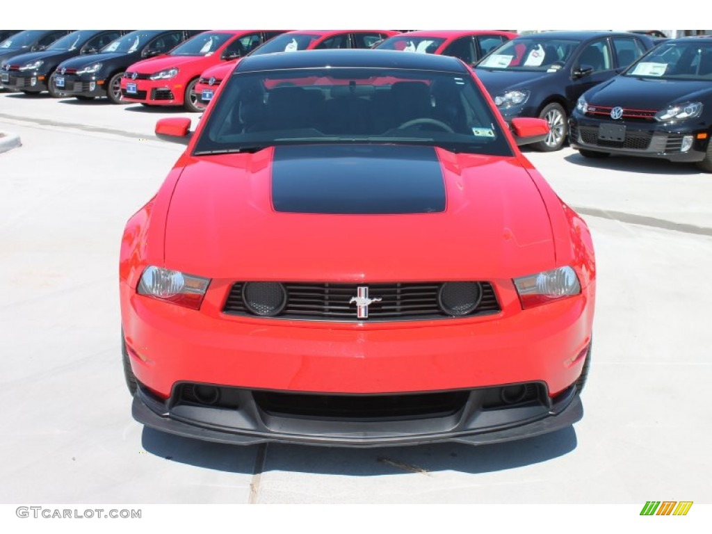 Race Red 2012 Ford Mustang Boss 302 Exterior Photo #81830202