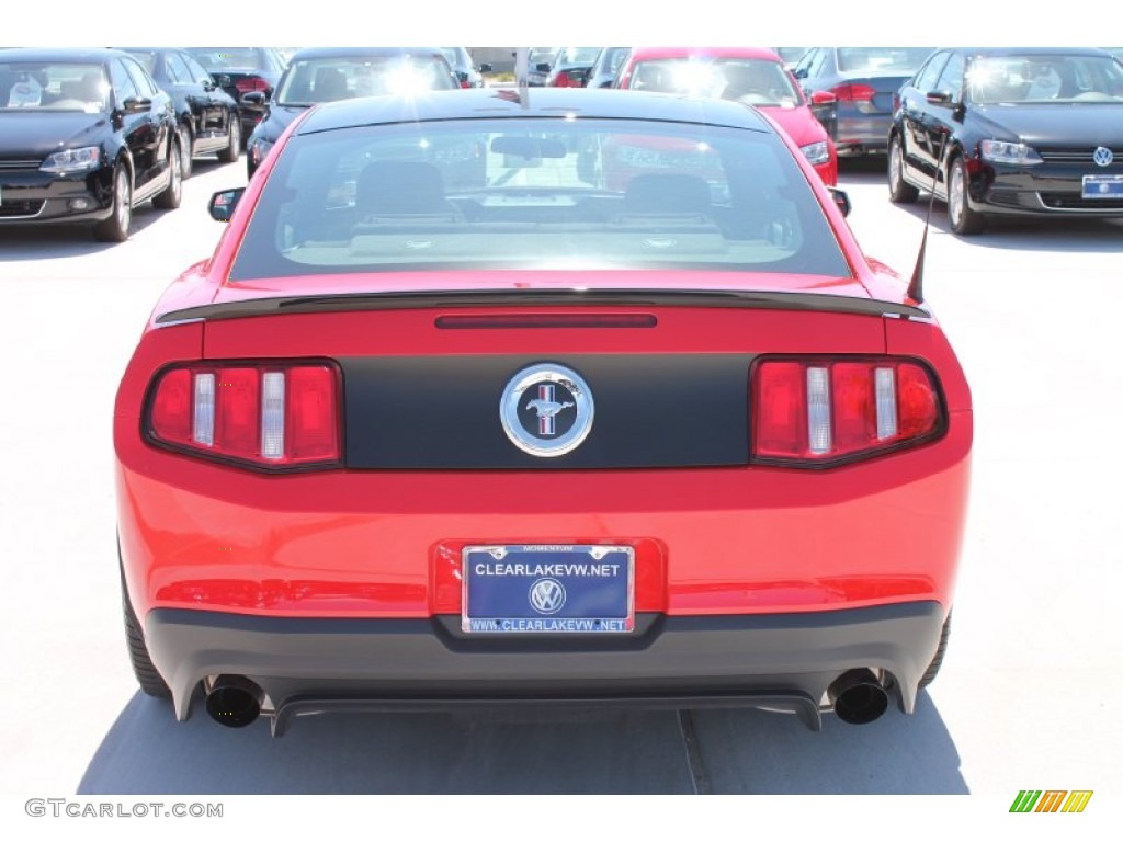 2012 Mustang Boss 302 - Race Red / Charcoal Black photo #8