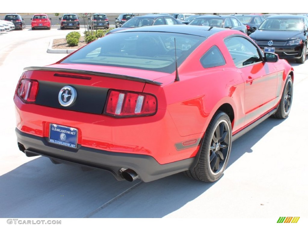 2012 Mustang Boss 302 - Race Red / Charcoal Black photo #9