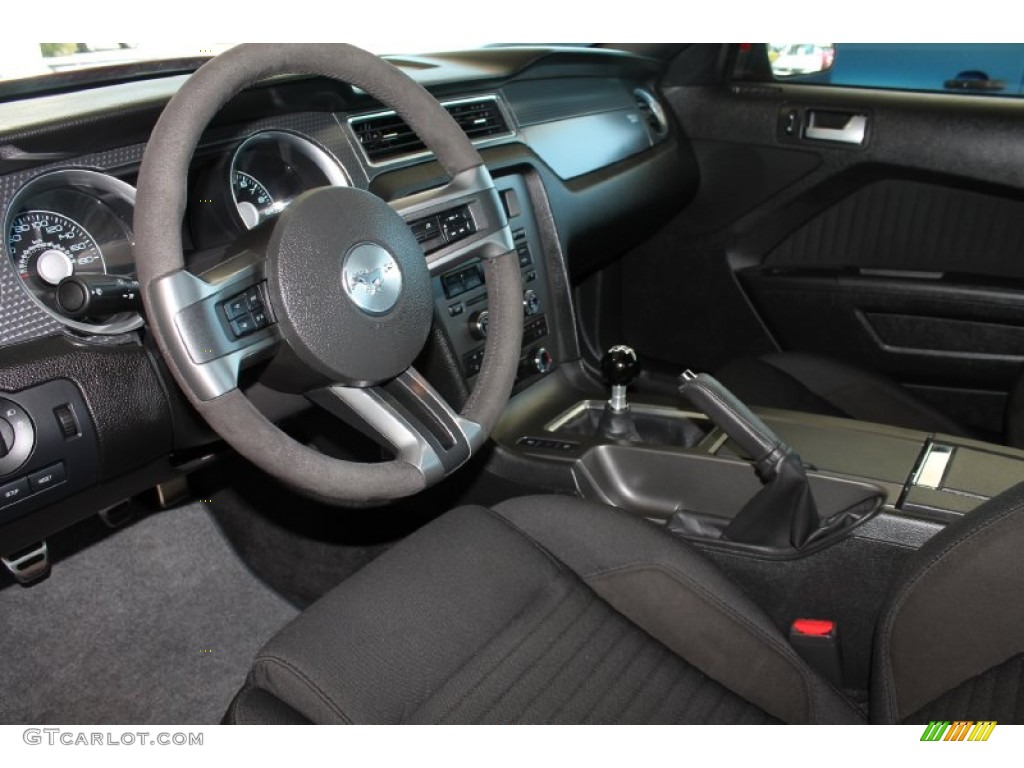 Charcoal Black Interior 2012 Ford Mustang Boss 302 Photo #81830481