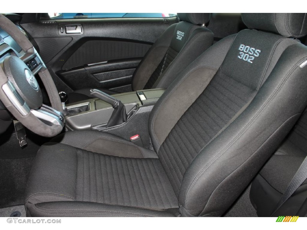 2012 Ford Mustang Boss 302 Front Seat Photo #81830508